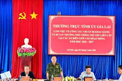 Trường nội trú liên cấp ở Gia Lai hân hoan trước ngày khai giảng năm học