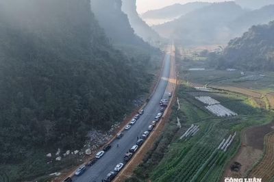 Cao tốc đang thi công, người dân tuyệt đối không tự ý đi vào để tránh tai nạn