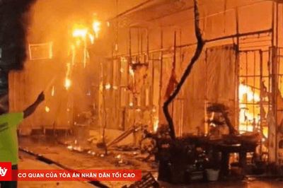 Cháy nhà 3 tầng ở Đắk Lắk, 11 người thoát nạn