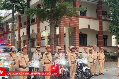 CSGT TP.HCM bảo đảm an toàn giao thông ngày khai giảng