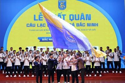 Bắc Ninh FC xuất quân, sẵn sàng cho mùa giải đầu tiên tại V-League