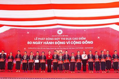 Phát động Đợt thi đua cao điểm '80 ngày hành động vì cộng đồng'