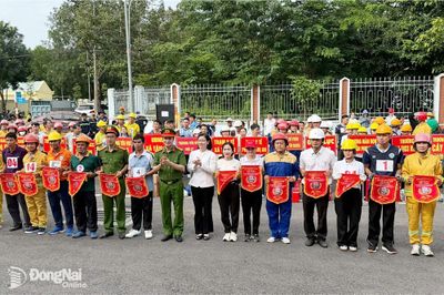 Cụm thi số 6 tổ chức thành công Hội thao kiểm tra nghiệp vụ PCCC và CNCH năm 2026