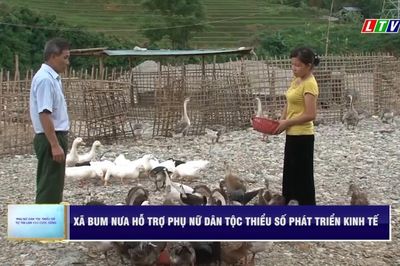 Xã Bum Nưa hỗ trợ phụ nữ dân tộc thiểu số phát triển kinh tế