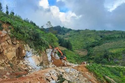 Từ 0 giờ ngày 5/9, Quốc lộ 4E qua Lùng Phình - Bắc Hà được lưu thông bình thường