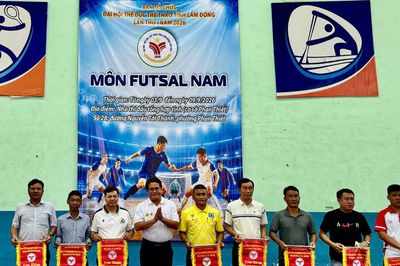 Futsal nam khởi tranh tại Đại hội TDTT Lâm Đồng lần thứ I