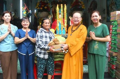 Các tự viện lan tỏa yêu thương trong mùa hiếu hạnh