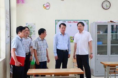 Thái Nguyên gấp rút sửa chữa, hoàn thiện trường lớp sẵn sàng năm học mới