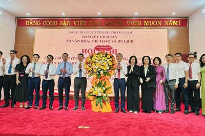 Thành lập Đảng bộ cơ quan Sở Văn hóa, Thể thao và Du lịch thành phố Hà Nội