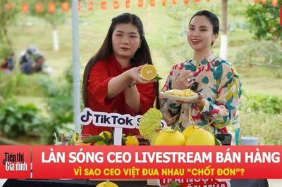Làn sóng CEO livestream bán hàng: Vì sao CEO Việt đua nhau 'chốt đơn'?
