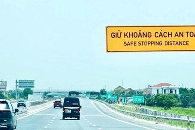 Khoảng cách trên cao tốc-Không phải khoảng trống để chen vào