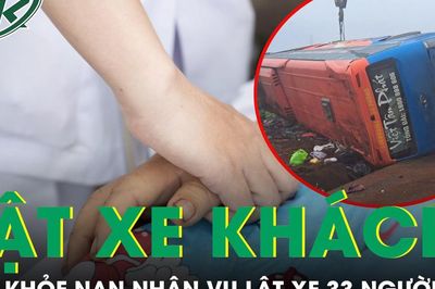 Sức khoẻ của các nạn nhân trong vụ lật xe khách ở Gia Lai