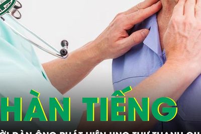 Uống thuốc không hết khàn tiếng, người đàn ông phát hiện ung thư thanh quản