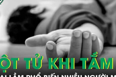 Người đàn ông 54 tuổi đột tử khi tắm vì sai lầm phổ biến nhiều người mắc