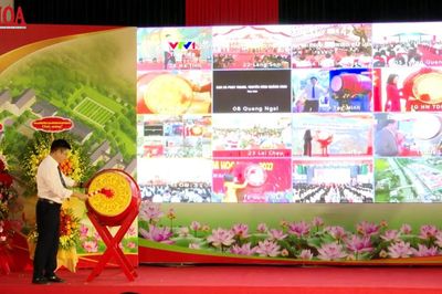 Quảng Trị: Khai giảng năm học mới trong ngôi trường hiện đại nơi biên giới Thượng Trạch