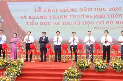 Hơn 700 nghìn học sinh ở Đắk Lắk hân hoan bước vào năm học mới 2026-2027