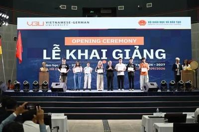 Hơn 50% tân sinh viên Trường đại học Việt Đức được nhận học bổng