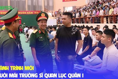 Hành trình mới dưới mái trường Sĩ quan Lục quân 1