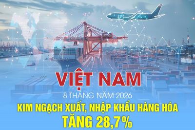 Kim ngạch xuất, nhập khẩu của Việt Nam tăng 28,7%