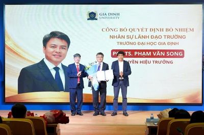 Trường Đại học Gia Định bổ nhiệm Quyền Hiệu trưởng