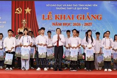 Khai giảng năm học 2026-2027: Đổi mới để nâng chất lượng giáo dục