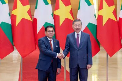 Tổng thống Myanmar mong muốn học tập kinh nghiệm phát triển của Việt Nam