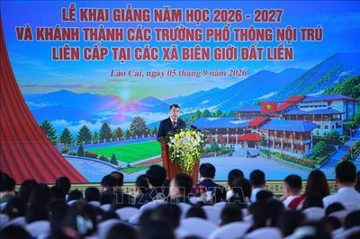 Thủ tướng Lê Minh Hưng: Đổi mới thực chất từ bên trong mỗi nhà trường, mỗi lớp học