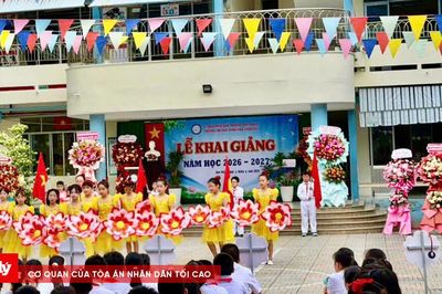 Rộn ràng tiếng trống khai trường năm học mới