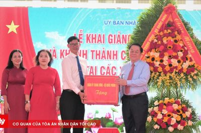 Đại tướng Nguyễn Trọng Nghĩa dự lễ khai giảng năm học mới ở Tây Ninh