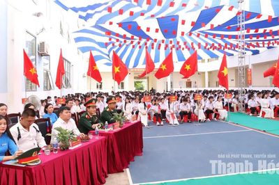 Trường Cao đẳng Nghề số 4 Bộ Quốc phòng - Phân hiệu Đào tạo Thanh Hóa khai giảng năm học 2026-2027