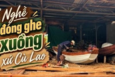 Nghề đóng ghe xuồng xứ cù lao