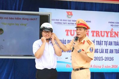 Bảo đảm an toàn giao thông cho học sinh