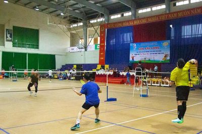 Hơn 150 vận động viên tranh tài Giải cầu lông các câu lạc bộ phường Liên Chiểu mở rộng
