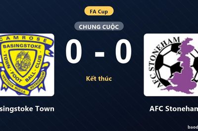 Basingstoke Town bất phân thắng bại trước AFC Stoneham tại FA Cup