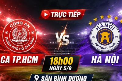 Trực tiếp CA TP.HCM 1-0 Hà Nội (Hết hiệp 1): Nghỉ giải lao
