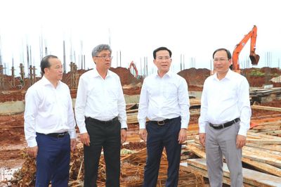 Lãnh đạo tỉnh Lâm Đồng kiểm tra Trường nội trú biên giới Thuận Hạnh