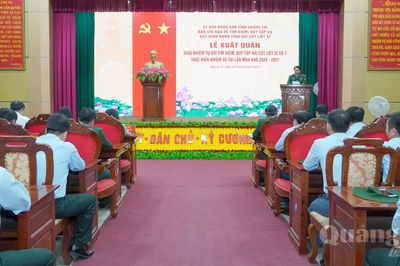 Lễ xuất quân giao nhiệm vụ tìm kiếm, quy tập hài cốt liệt sĩ hy sinh tại Lào