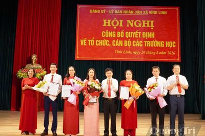 Ổn định đội ngũ cán bộ sau sắp xếp trường học