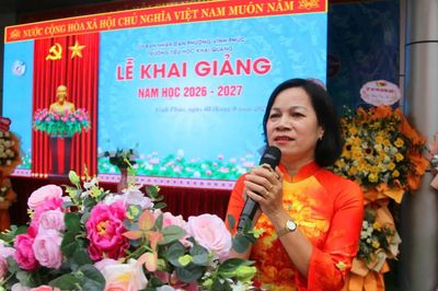 Phú Thọ: Trường Tiểu học Khai Quang khai giảng năm học mới, đẩy mạnh chuyển đổi số