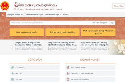 9 dịch vụ công của NHNN chuyển sang Cổng Dịch vụ công quốc gia