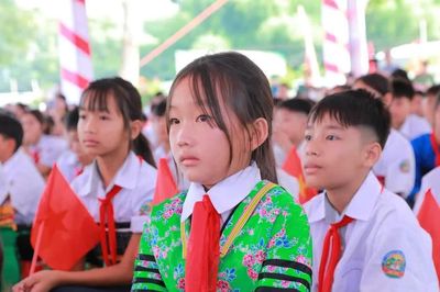 Học sinh vùng biên Thanh Hóa hân hoan trong những ngôi trường mới