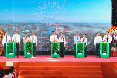 Khánh thành trường liên cấp tại xã đảo Minh Châu
