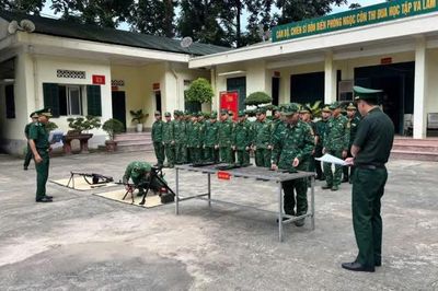 Kiểm tra toàn diện công tác biên phòng tại Đồn Biên phòng Ngọc Côn