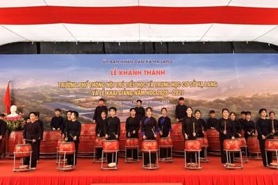 Lễ khai giảng năm học 2026 - 2027 và khánh thành Trường Phổ thông nội trú Tiểu học và THCS Hạ Lang