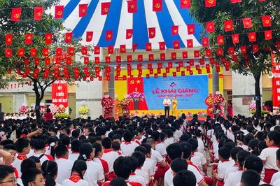 Khai giảng năm học 2026 - 2027 và khánh thành các trường phổ thông nội trú liên cấp tại các xã biên giới đất liền