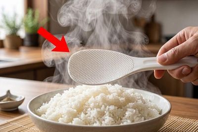 Tại sao muôi xới cơm có nhiều hạt tròn nhỏ nổi trên bề mặt?