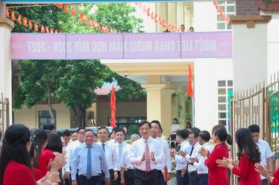 Xã đảo Minh Châu khánh thành trường học hiện đại, đón khóa học sinh THPT đầu tiên