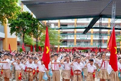 Phường Thanh Xuân rộn ràng ngày khai giảng năm học mới