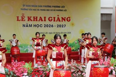 Các trường học phường Phương Liệt rộn ràng ngày khai trường
