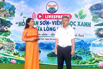 Hồ Quan Sơn đánh thức tiềm năng du lịch